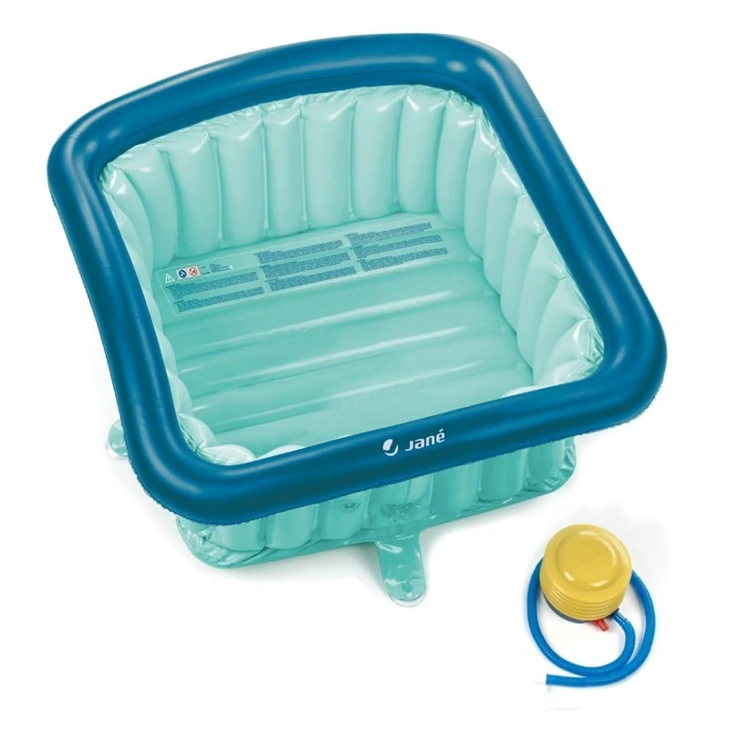 Jané Reducer for Shower Tray 60 x 60 cm, Inflatable 70 litres, Includes Inflator, with Suction Cups and Drain Plug