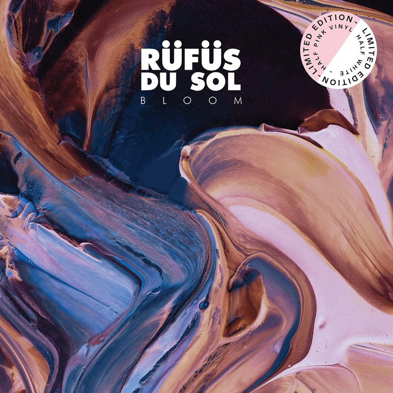 Rufus Du Sol - BLOOM Limited Edition Pink and White Vinyl