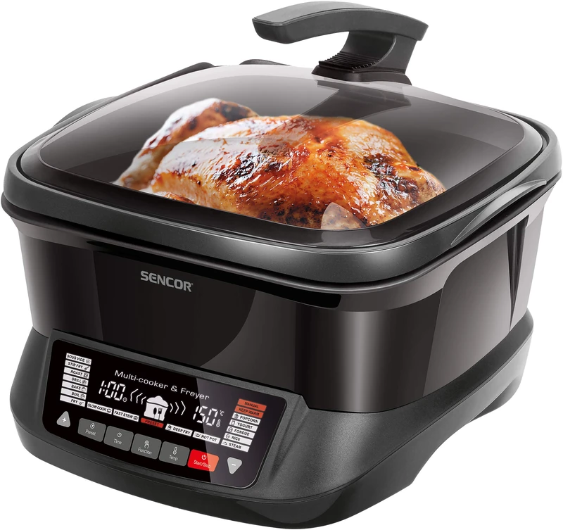 SENCOR Multifunctional Deep Fryer / 18 Functions/Capacity of 4.8 Litres/Handle with Cool Touch Technology / 1800 Watt - Image 1