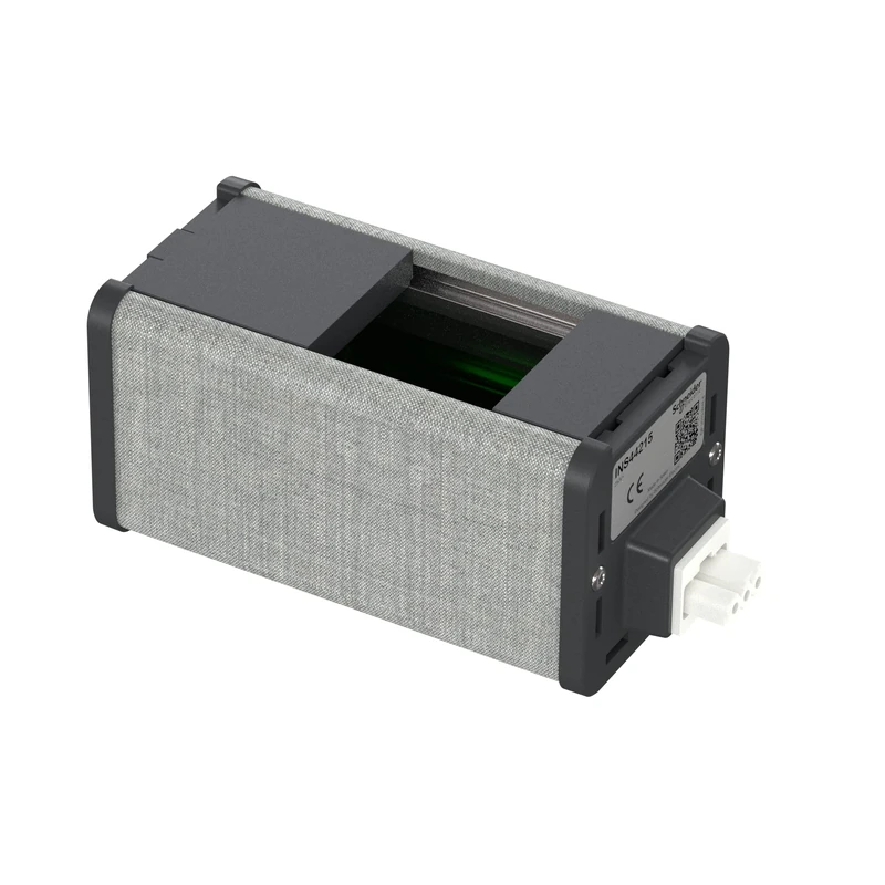 Unica System+ - Pre-Wired Nanny Empty M - 2Mod 45X45mm For Unica - Anth/Fabric