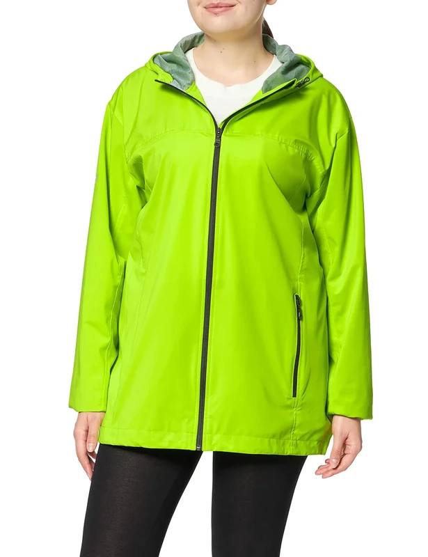 Trigema Lightweight Rain Jacket, Lemon, L