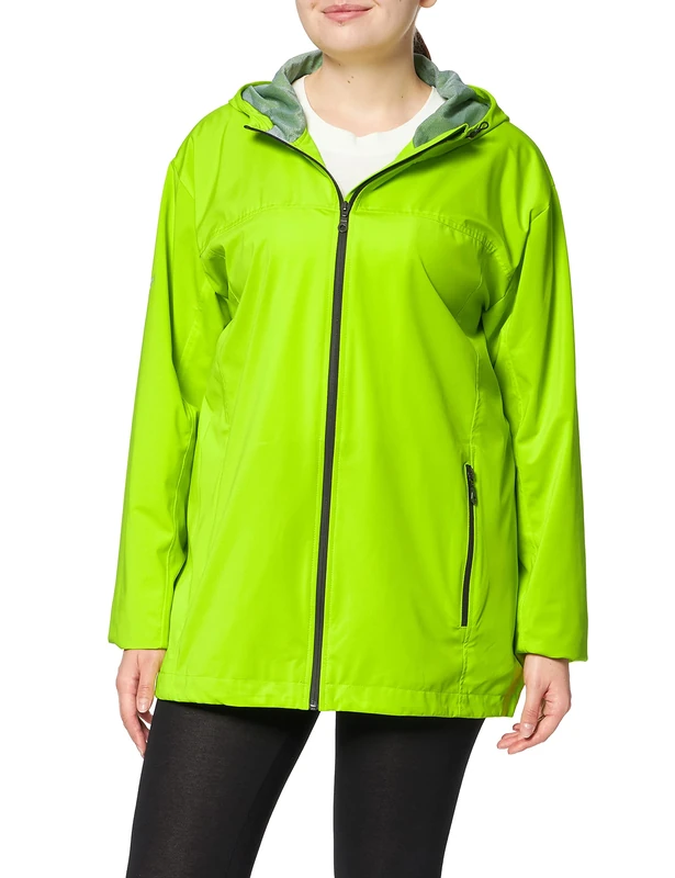 Trigema Lightweight Rain Jacket, Lemon, XL