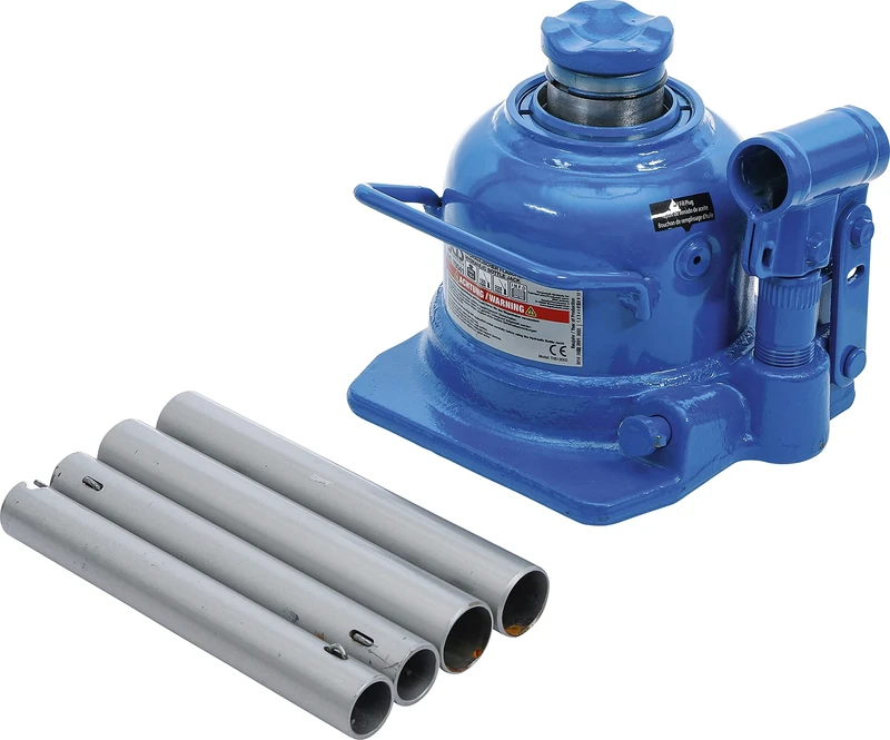 BGS 70041 | Hydraulic Bottle Jack | extra flat | 10 t