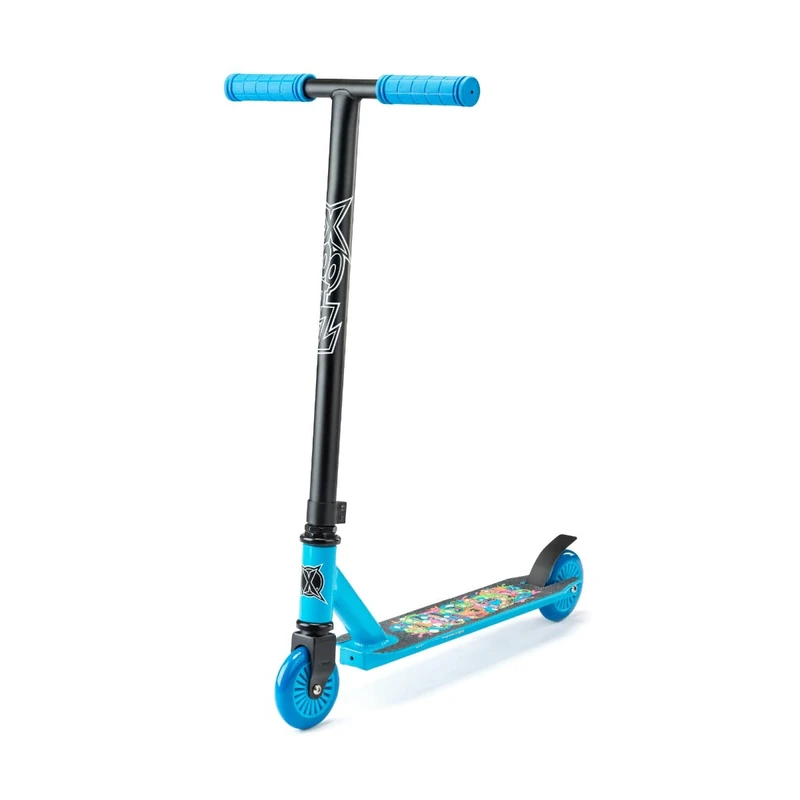 Xootz Kids Scooter, Boys and Girls Kick Scooter, Entry Level, Children’s Beginner T-Bar Stunt Scooter, Stylish Grip Tape Deck, Ages 5 +, Multiple Colours, One Size - Image 1