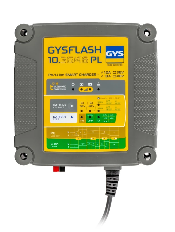GYS GYSFLASH 10.36/48 PL 027060 Automatic Charger 36 V, 48 V - Image 1