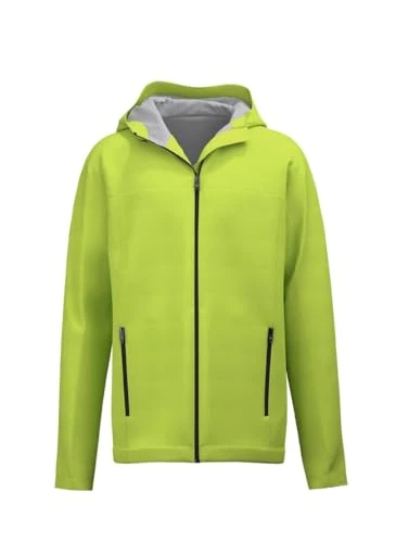 Trigema Men's Lightweight Rain Jacket - Lemon - XXL
