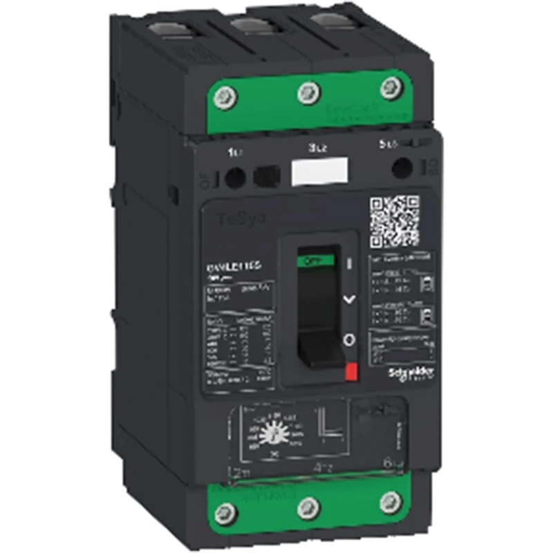 Schneider Electric TeSys GV4 - magnetic circuit breaker - 50A 3P - with EverLink