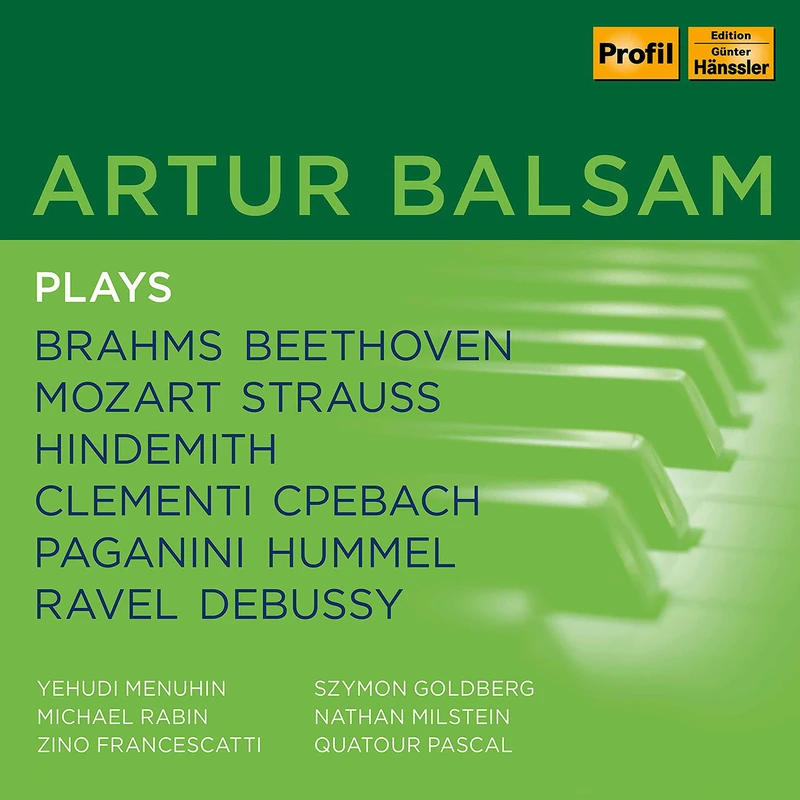Artur Balsam Plays - Image 1