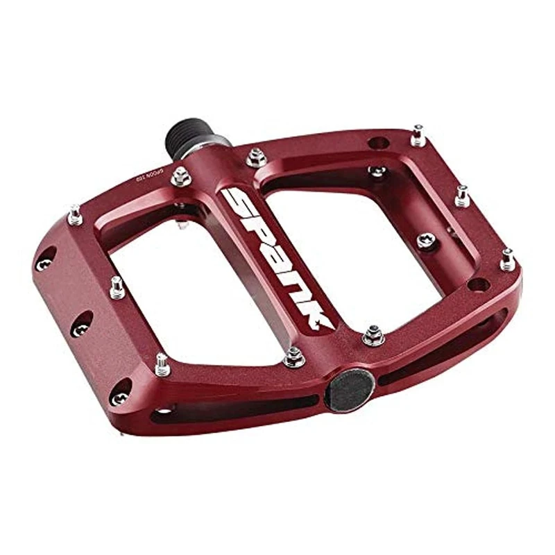 Spank Spoon Reboot L Red Unisex Adult Bike Pedals, 110 x 105 mm