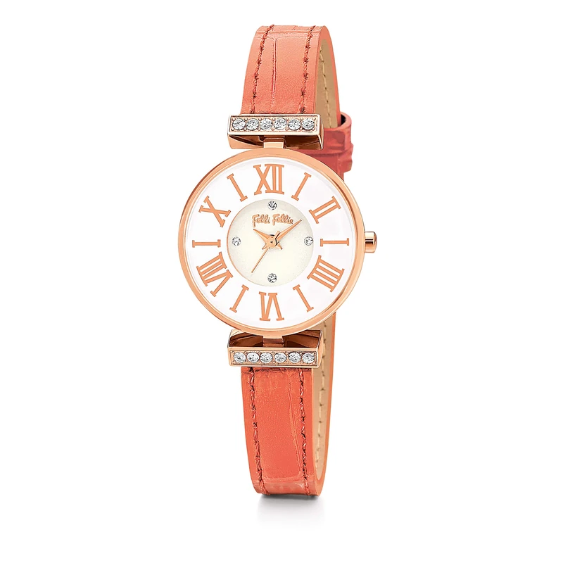 Follie WF13B014SSW Women's Watch Diameter 25 mm Strap, Strap