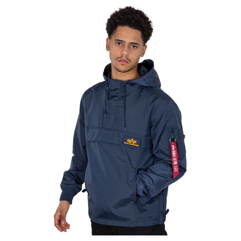 Alpha Industries TT LW Mens Anorak Rep.Blue