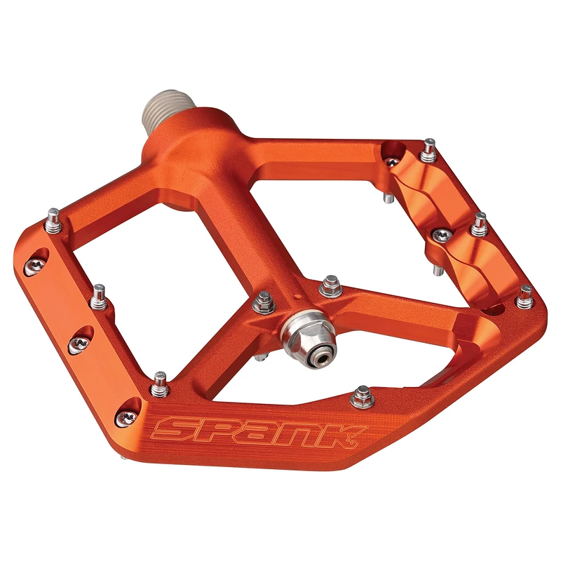 Spank Oozy Reboot Unisex Adult Bike Pedals, Orange 100 x 100 mm