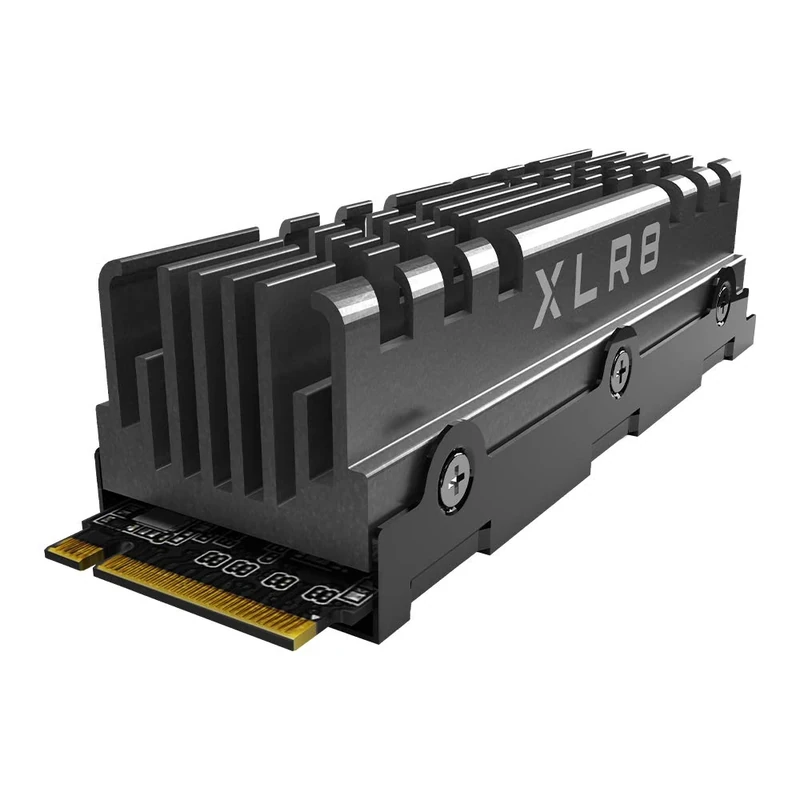PNY XLR8 CS3140 M.2 NVMe Gen4 x4 Internal Solid State Drive (SSD) with Heatsink 1TB, Read Speed up to 7500 MB/s, Write Speed up to 5650 MB/s