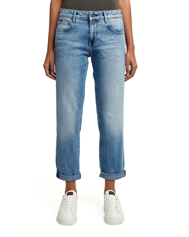 G-STAR Women's Kate Boyfriend Jeans, Blue (lt indigo aged D15264-C052-8436), 26W / 28L