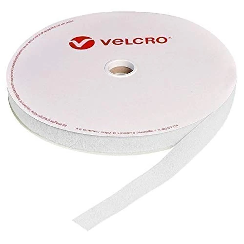 150mm Velcro® Brand Hook & Loop White Sew On 25m roll