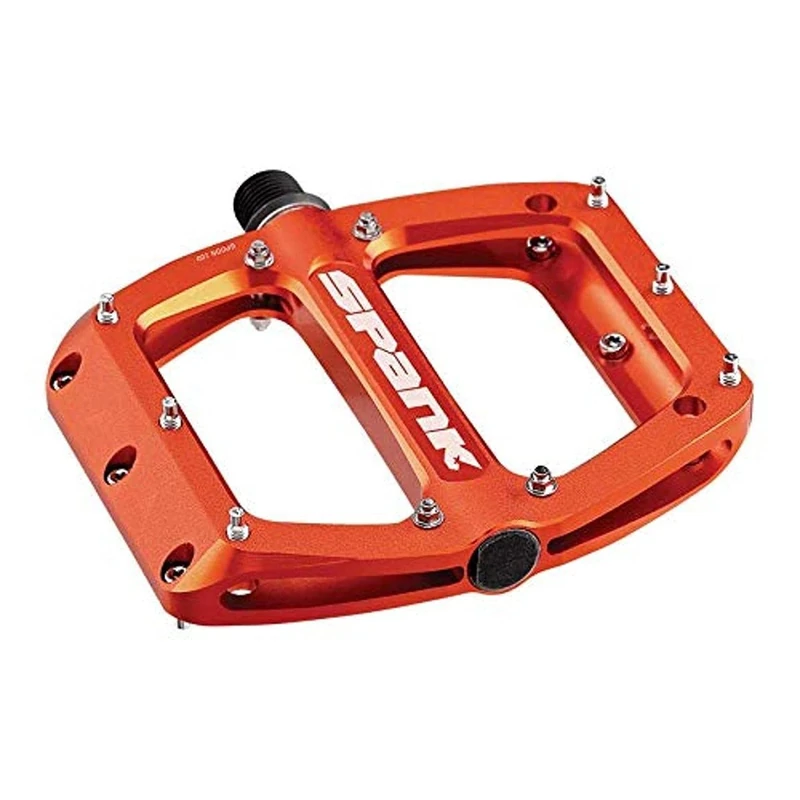 Spank Spoon Reboot M Unisex Adult Bike Pedals, 100 x 105 mm Orange