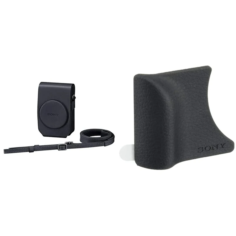 Sony LCS-RXG Soft Case For Camera Series RX100 & AGR2 Grip for DSC-RX Series - Black