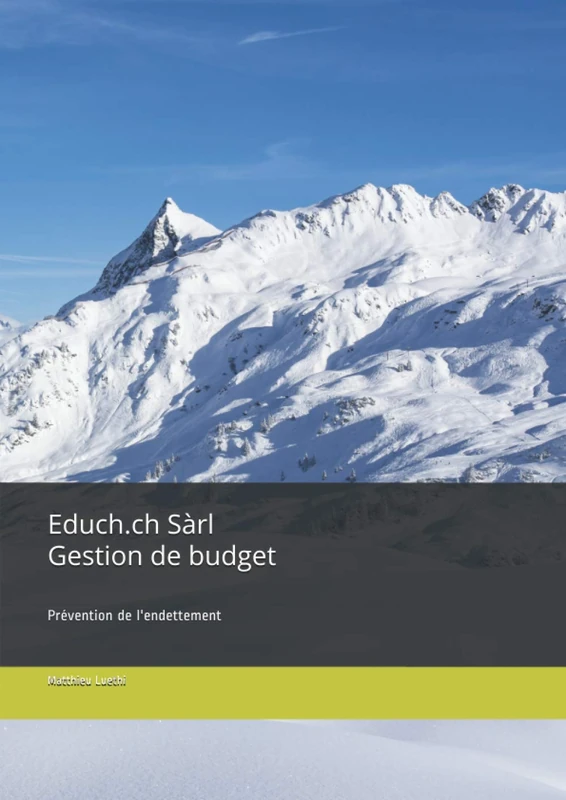 Educh.ch Gestion de budget: Prévention de l'endettement