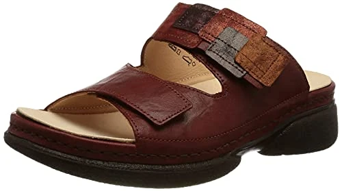 Think! Women's CAMBIO_3-000073 Sustainable Changeable Footbed Mules, 3010 Rust Combination, 9 UK