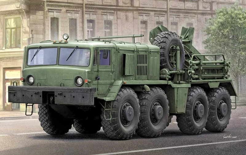 Trumpeter 1:35 - KET-T Recovery Truck (MAZ-537)
