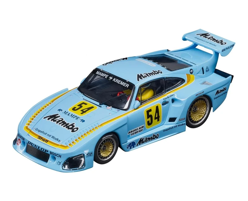 Carrera Evolution 20027650 Porsche Kremer 935 K3 No.54 Slot Car, Multicoloured