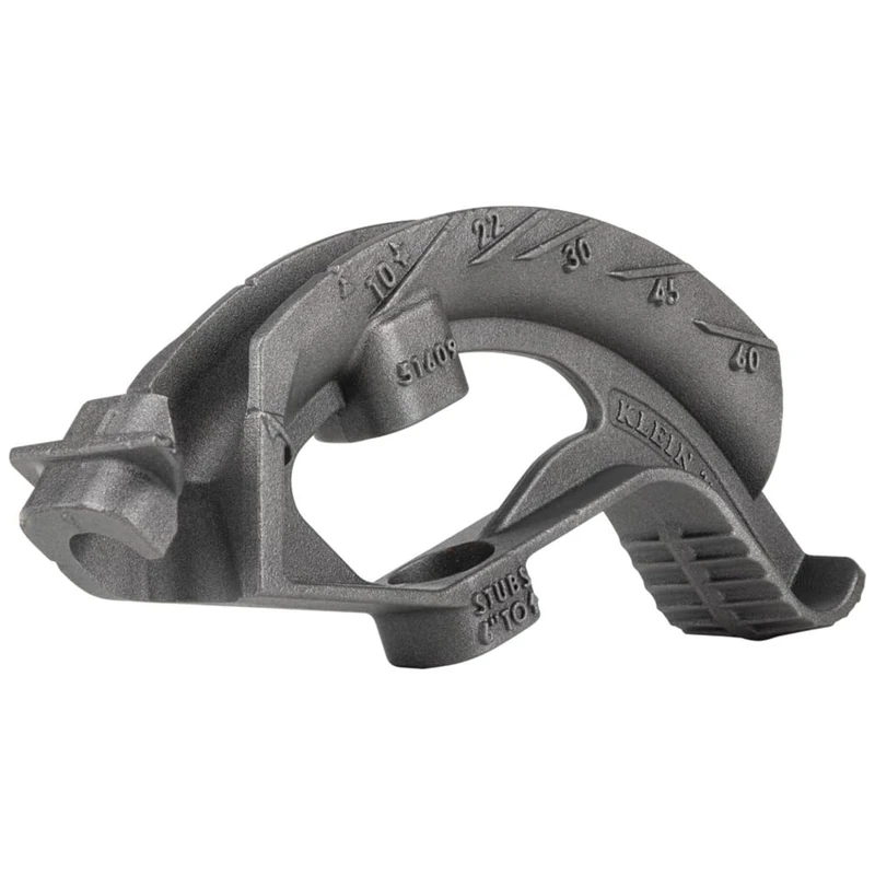 Klein Tools 51609 Iron Conduit Bender Head, for 3/4-Inch EMT or 1/2-Inch Rigid IMC, use with Klein Tools Angle Setter (Cat. No. 51612) - Image 1
