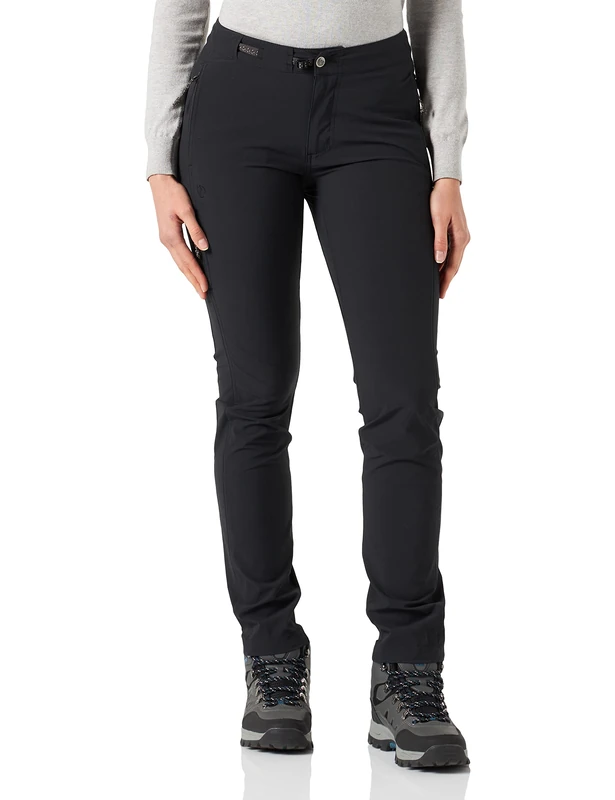 Fjällräven F89813-550 High Coast Trail Trousers, Women, Black, 34