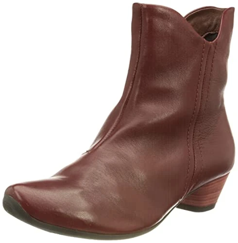 THINK! Women's AIDA_3-000410 chromfrei gegerbte, Leicht gefütterte Ankle Boot, 5000 Barolo, 8.5 UK