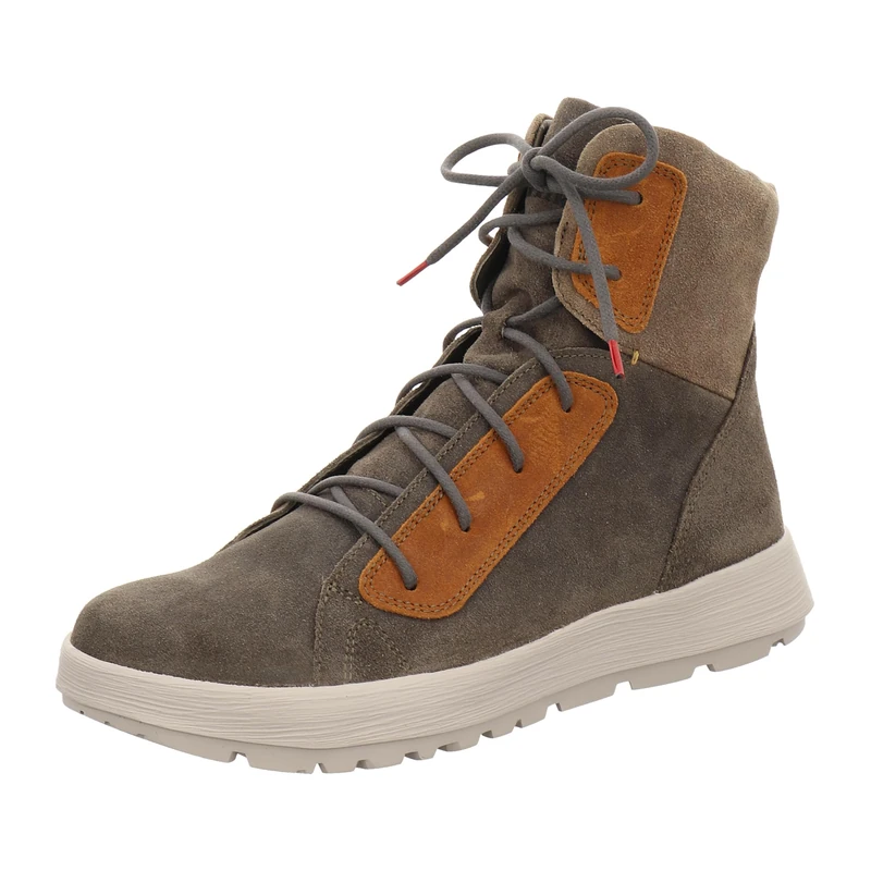 Think! Women's Comoda Sustainable Loden Lining Ankle Boots, 2000 Taiga Estate, 38.5 EU