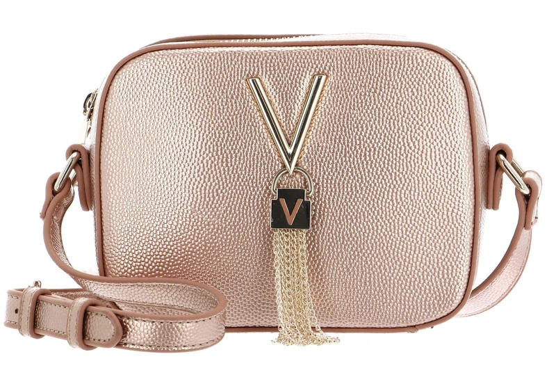 Valentino Women's Haversack 1r4-divina Unique Tascapane, Rose Gold, ÚNICA