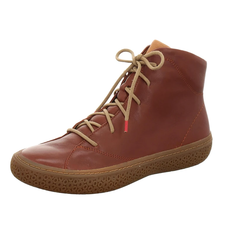 Think! Women's TJUB_3-000430 Chrome-Free Tanned, Leather Lined Ankle Boots, 3000 Chestnut Combi, 5.5 UK