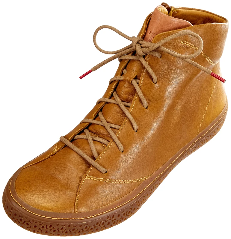 Think! Women's TJUB_3-000430 Chrome-Free Tanned, Leather Lined Ankle Boots, 6000 Mostarda Estate, 6.5 UK