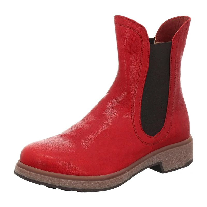 Think! Women's COGITA_3-000425 Chrome-Free Tanned Sustainable Chelsea Boots, 5000 Melograno, 3.5 UK