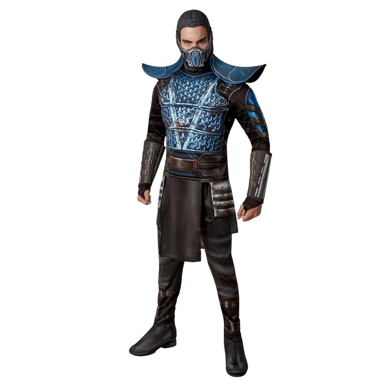 Rubies II Men's Sub-Zero Adult Sized Costumes, As Shown, XL Halloween Halloween