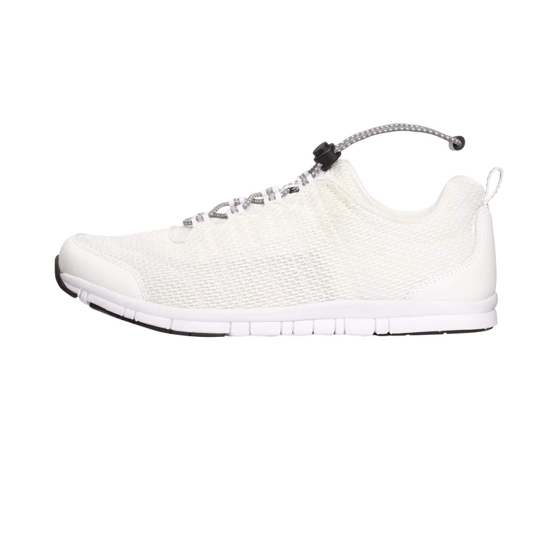 Scholl Women's Wind Step Sneaker, White White, 4 UK