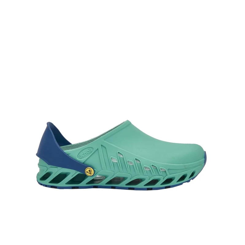 Scholl Evoflex - Professional Sanitary Clogs for Men or Women, Ultra Light and Comfortable, with Adjustable Strap, Non-Slip Sole, Removable Memory Insole with Antibacterial Lining