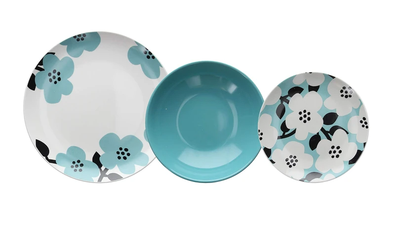 Tognana Malmo Table Set 18 Pieces, Multicolor
