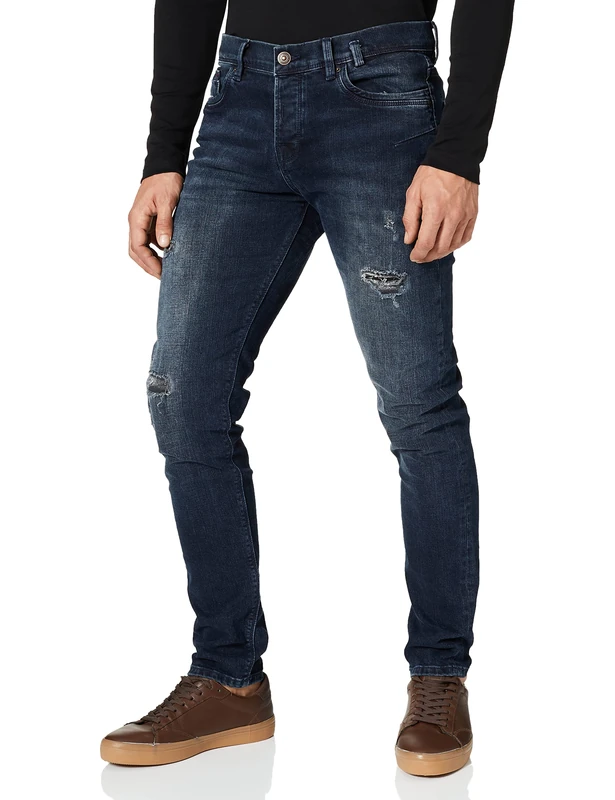 LTB Jeans Men's Servando X D Jeans, Ayres Wash 53360, 28W x 36L