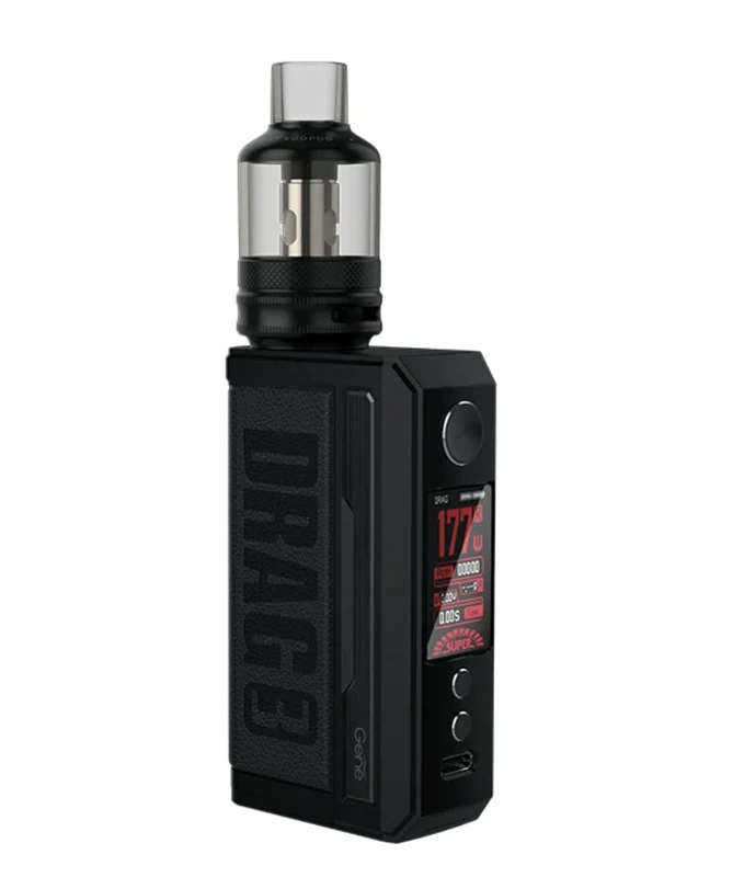 VOOPOO Drag 3 Kit 177W | Dual 18650 | 2Ml TPP Pod Tank (Classic) - Image 1