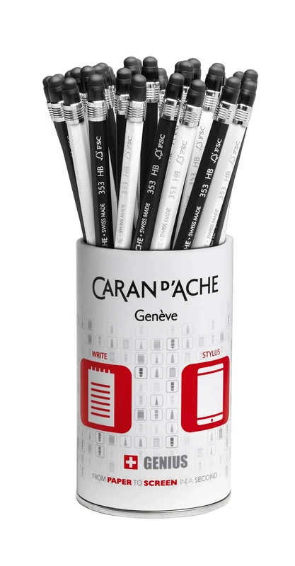 Caran d'Ache Genius HB Pencils (Pack of 36) 0353.105 - Image 1