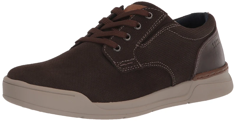Nunn Bush Men's Tour 2.0 Plain Toe Oxford with KORE Comfort Technology, Mocha, 8 UK - Image 1