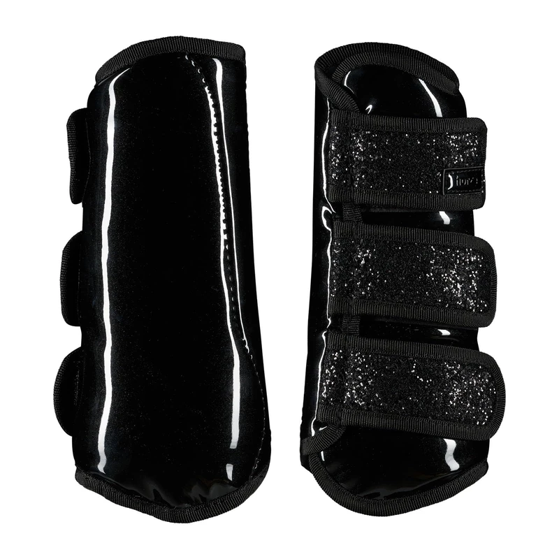 Horze Closed horse boots with glitter tendon protectors