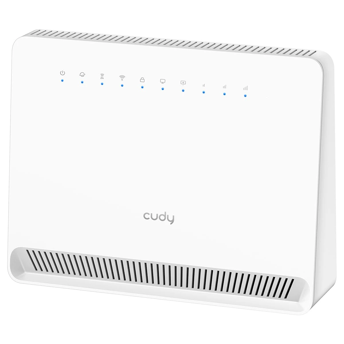 Cudy Unlocked 4G LTE Router Cat 4 Fast Modem Router with SIM Card Slot, AC1200 WiFi, OpenVPN, Wireguard, IPsec, VPN Client, Antennas Interno, Mesh, LT500E