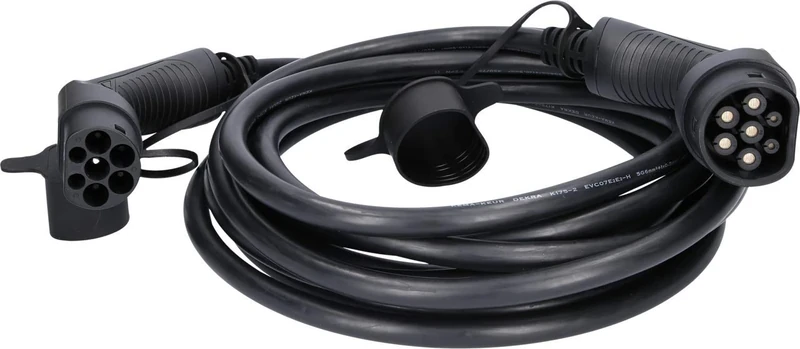 KS Tools 117.7195 efuturo link EV charging cable type 2 | 22 kW | 400 V three-phase 32 A | Type 2 to Type 2 | 8 metres