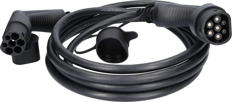 KS Tools 117.7190 efuturo Link EV Charging Cable Type 2 | 22 kW | 400 V Three-Phase 32A | Type 2 to Type 2 | 5 Metres