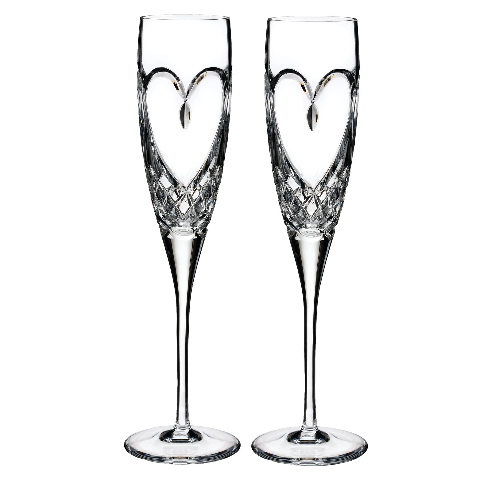 Waterford 1058291 True Love Celebration Flute, Glass, Clear