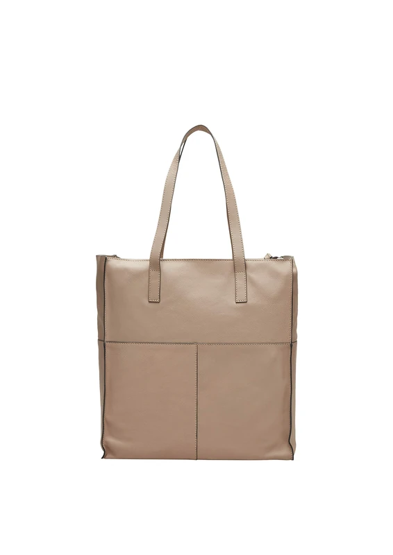 s.Oliver Women's 201.10.104.30.300.2101025 Shopping Tote, Beige, L x B x H: ca. 33,0 x 15,0 x 33,0 cm - Image 1