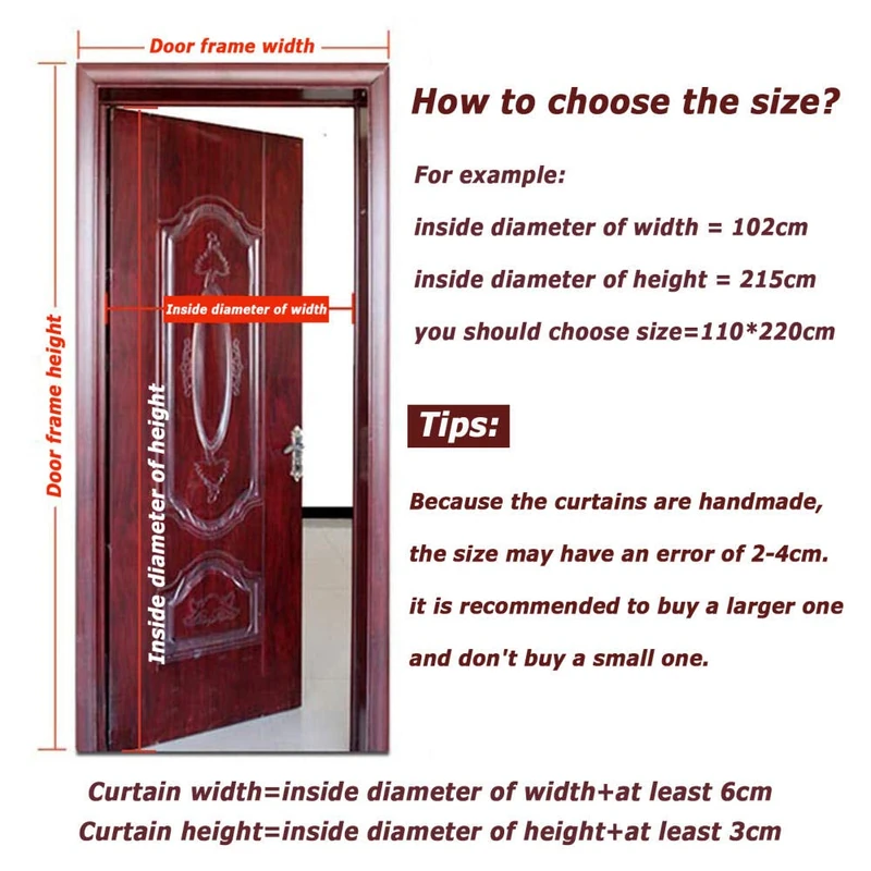 Magnetic Screen Door 95x190cm White Durable Mesh Curtains with Magnet Auto Close Easy Install No Drilling Striped Fly Screen Door for Porch Balcony