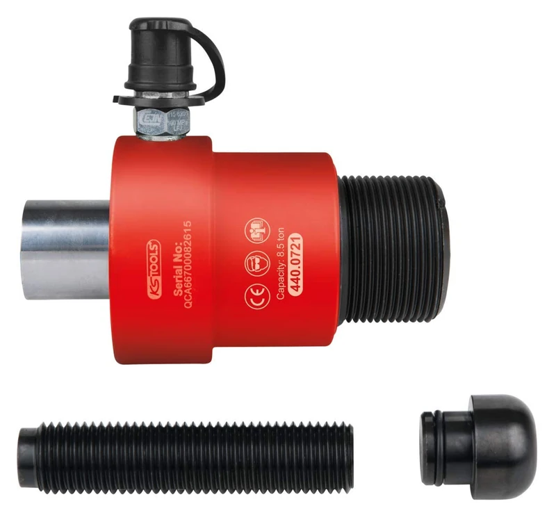 KS Tools 440.0730 Pressure and Pull Hydraulic Cylinder Set 8.5 t 4-Piece