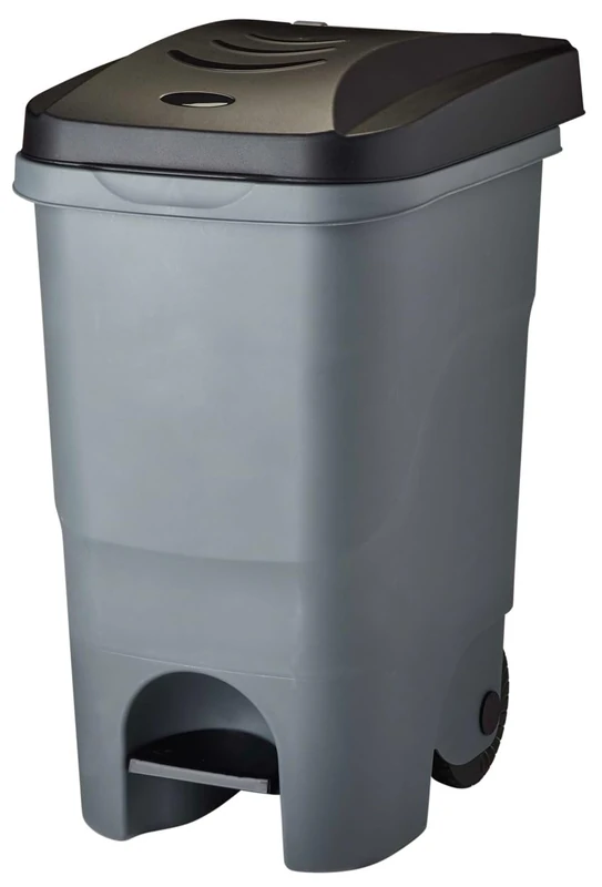 ROSSIGNOL - Rolling Mobile Pedal Bin - 60 L - Made in France